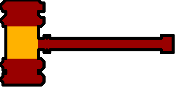 The image shows a pixelated representation of an arcade game controller with two buttons labeled "A" and "B," set against a gray background.