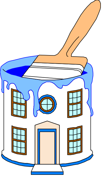The cartoon shows a cup of ice cream with an illustration on it depicting a house melting due to heat from the sun; there's also a small spoon in the image.