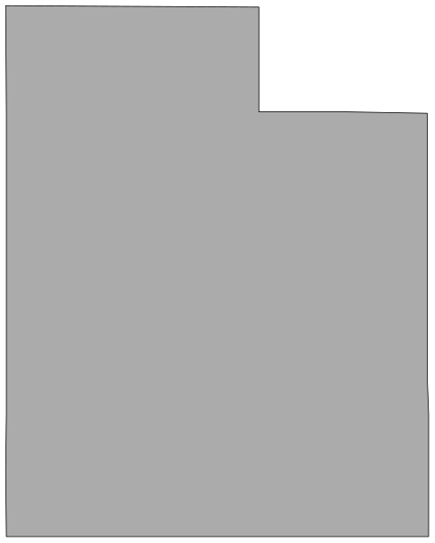 The image shows a simple black and white pixelated representation of an area that could be interpreted as a map with no distinct features to identify it further.