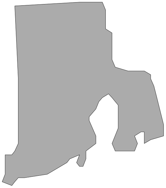 The image shows a stylized map of Alaska with an overlaid silhouette that appears to be a person's head facing rightward.