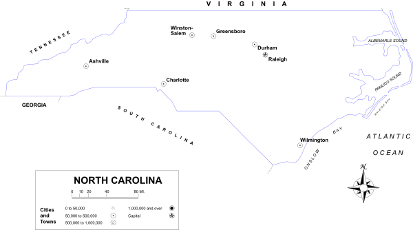The image shows a map of Virginia with an overlay that appears to be satellite data indicating areas affected by flooding due to Hurricane Florence in 2018. There is also text on top left corner which reads "Hurrican Florence" and below it, there's another line saying "Virginia." The map has a dark background with the state of Virginia outlined in white lines representing its borders. Flooded areas are highlighted by blue shading overlaid onto the satellite data image.