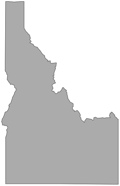 The image shows a map of Alaska with an overlay that obscures part of it; only the state's outline is visible through this transparent layer.