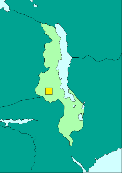 The map shows a region with geographical features such as rivers, lakes, roads, towns, counties, states, and possibly countries labeled on it.