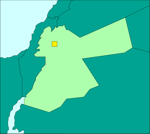 The map shows a stylized representation of Syria with various regions highlighted by different shades of green; there is no text present in this image to provide additional context about specific locations within it.