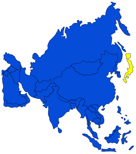 The map shows a stylized representation of Russia with its neighboring countries labeled on it; there is no human activity depicted in this image as it appears to be an informational graphic rather than illustrative artwork, and thus does not depict any actions being performed by people or animals.