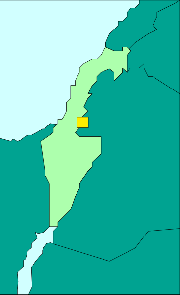The image shows a map with an overlay of pixelation effect that obscures details; it appears to be a stylized representation rather than realistic depiction.