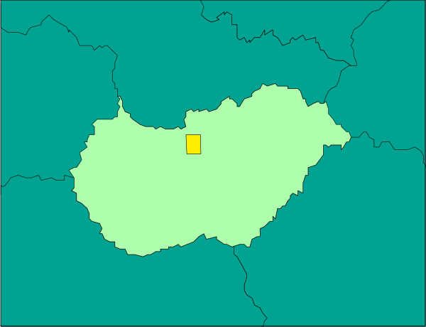 The image shows a stylized map of Africa with an overlaid grid pattern highlighting certain areas; there is no text present in this clip-art representation.
