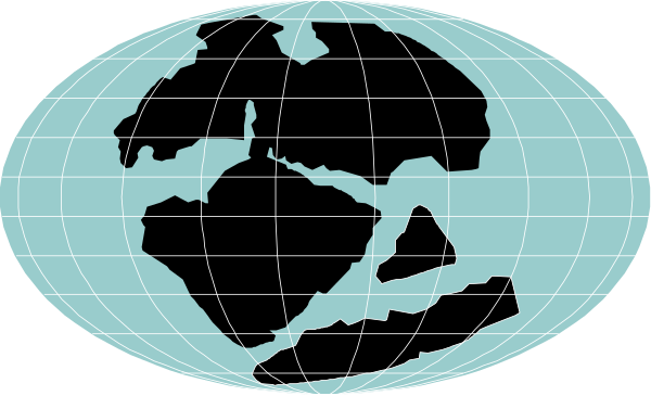 The image shows a stylized representation of Earth with two continents highlighted: North America on top left corner and Europe in bottom right corner.