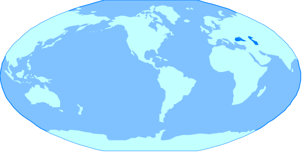 The image shows a stylized representation of Earth with two continents visible: North America on top left corner and Europe in bottom right corner.