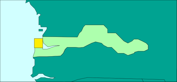 The image shows a map with various landmarks labeled on it, including "Mount Everest" at its highest point, indicating that this is an elevation-based topographical representation of Earth's geography rather than a realistic depiction like Google Maps or satellite imagery would provide.