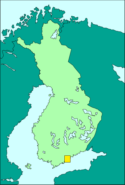 The map shows a stylized representation of Russia with its capital Moscow highlighted by an asterisk symbolizing importance; it is colored in shades of green to represent landmasses while water bodies appear blue-gray, and there's no text present on this image.