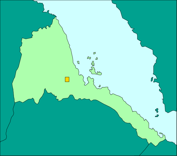 The map shows a region with an island labeled "Samoa" surrounded by water bodies; there is no visible activity on this image of geography.