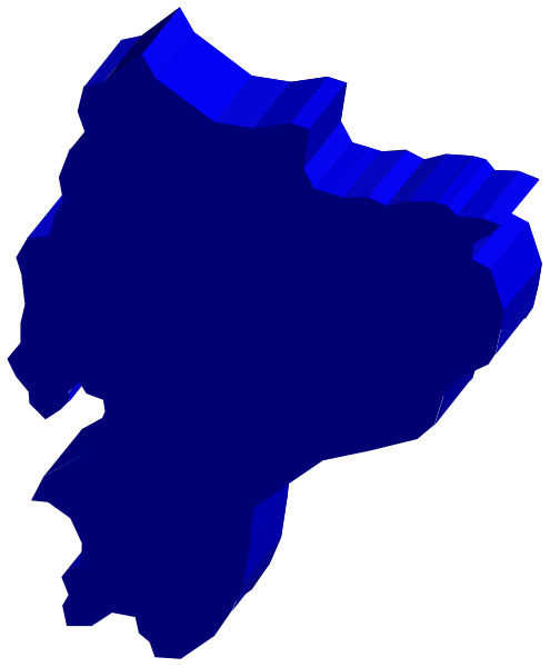 The image shows a stylized map of India with blue shading on top to represent elevation levels.