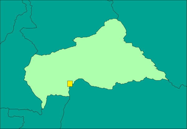 The map shows a country with two distinct regions highlighted by different shades of green; there is no text present on this image to provide additional context about its location or significance within it.