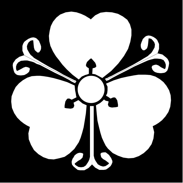 The black and white logo features a four-leaf clover with an intricate design on each leaf at its center.