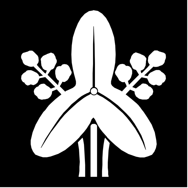 The logo features a stylized white flower with six petals on top of an open book symbolizing knowledge and education.