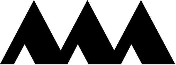 The image shows a gray background with an abstract design that resembles two rectangles connected by lines forming what appears to be a stylized representation of a person's profile view from behind their head.