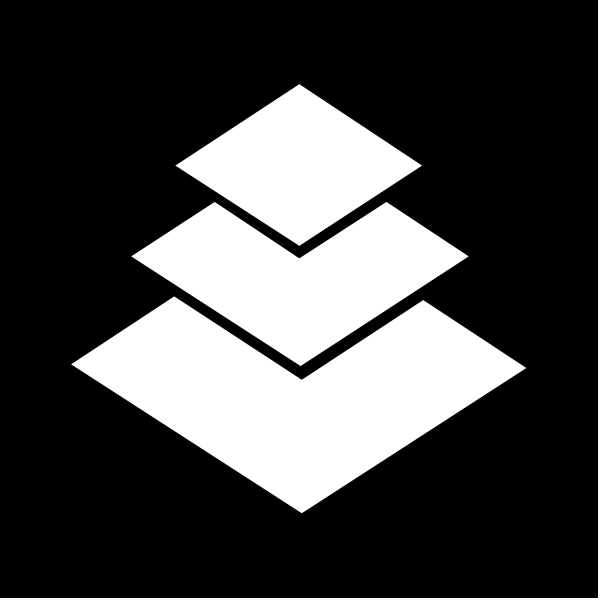 The logo of a company that sells furniture with geometric designs on it