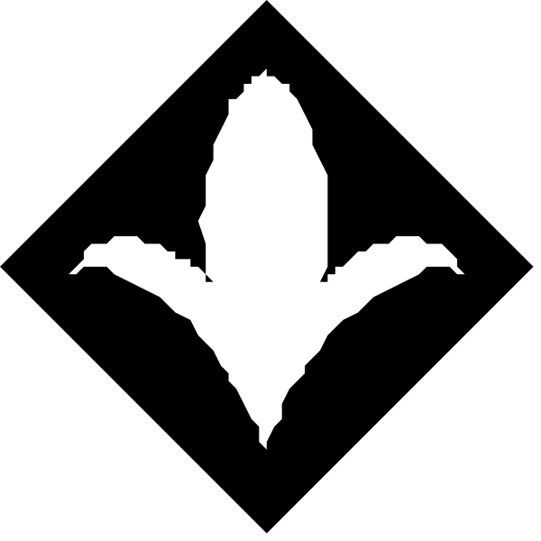 The black and white logo of a bird with its wings spread out on an unseen background.