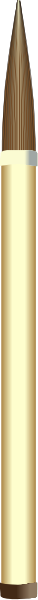 The image shows a pencil with an eraser on top of it against a plain background.