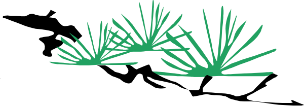 The image shows a green bar graph with four bars of varying heights against a gray background on top of which there is text that reads "10 20 30 40". Below this, to its right side and partially obscured by it, appears an illustration or icon depicting grass. The style suggests the image may be from a presentation slide with graphical elements for decorative purposes rather than realistic representation of objects in their natural state. There are no people, animals, actions depicted within the confines of this small clip-art graphic.