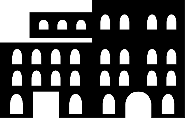 The black and white image shows a collection of gravestones arranged neatly on rows within what appears to be an old cemetery with trees in the background.