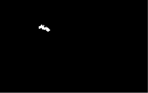 The image shows a black and white pixelated representation of an abstract pattern with no discernible shapes or forms to identify.