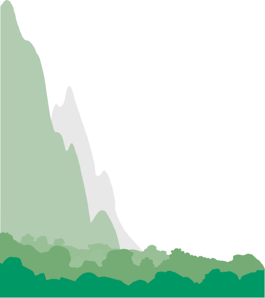 The image shows a graph with two lines representing data over time against a background that appears to be an outdoor scene at nighttime featuring mountains under a dark sky.