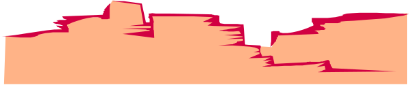 The image shows a blurry red line with jagged edges on top of what appears to be an abstract background that is mostly gray in color.