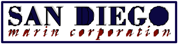 The image shows a logo with text that reads "SAN DIEGO" at top followed by an American flag design below it on left side of photo; right side has additional smaller text reading "WORLD CUP 2018 RUSSIA."