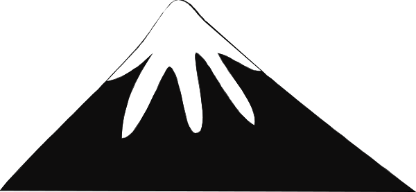 The image shows a black flag with white text that reads "THE END" at its center.