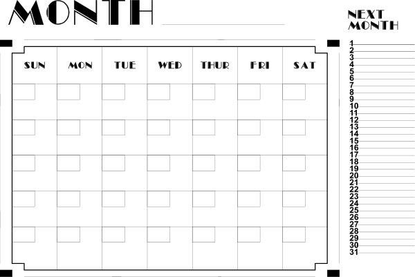 The image shows a black line on top of another gray rectangle with no other discernible content visible within this small clip-art frame.