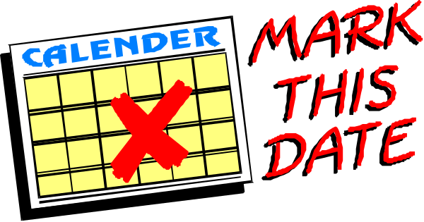 The image shows a calendar with "Mark This Date" written on it next to an erased date box that has been crossed out by hand.