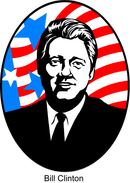 The image features a political figure with an American flag background on his right side; he is wearing dark clothing and has white hair.