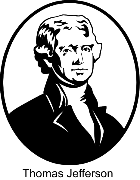 The black and white silhouette of a man's head with hair is shown against an oval background that has lines radiating from it to form concentric circles around his face.