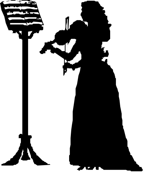 The black and white photo shows a person holding an umbrella on what appears to be a rainy day at nighttime in front of buildings with lights illuminating them from behind.