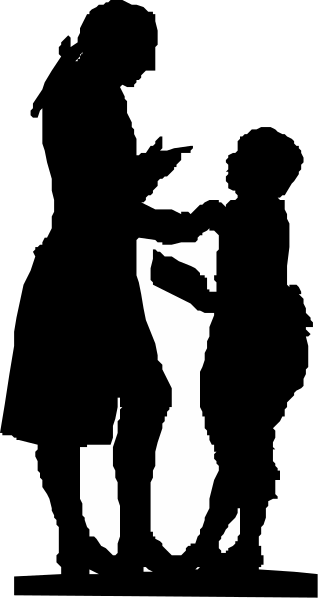 The image shows a black cat with white paws standing on its hind legs against a dark background that transitions from gray to blue at the bottom of the frame.