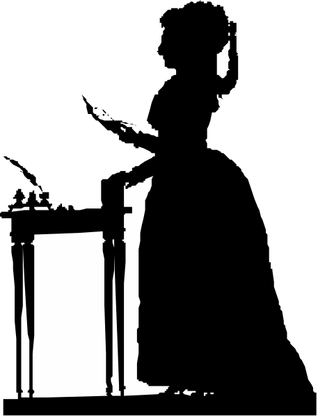 The black and white photo shows a person standing next to an object that appears to be a chair with wheels on it; there is no text present in this image.