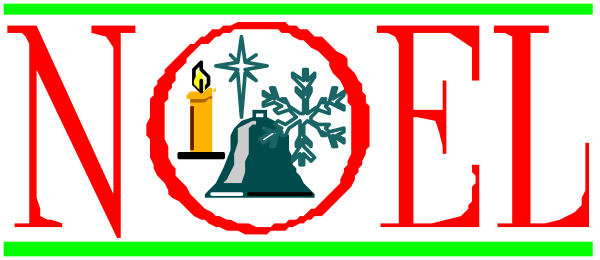 The image shows a Christmas tree with red lights against a dark background on top of which is text that reads "NOEL" in large white letters at an angle across most of it; below this wording there's another line of smaller, capitalized words reading "HOLIDAYS," and beneath them are two small images: one depicts what appears to be a candle with flames on top, suggesting warmth or light associated with the holiday season. The other image is not clearly identifiable due to its size in relation to the text above it; however, given that this seems like an