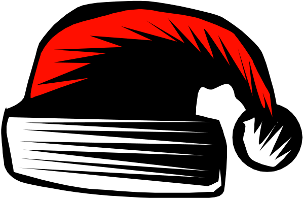 The image shows a black and white graphic of an abstract figure with red highlights that appears to be running at high speed towards something in front of it.