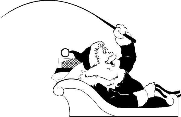 The black and white photo shows a person sitting on a couch with their legs crossed over each other while holding an object that appears to be food in one hand; there is no text present within this image.