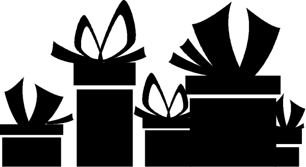 The image shows a black rectangle with white lines on it against an indistinct background.