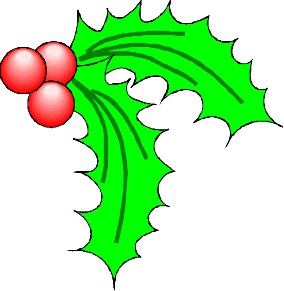 The image shows two different illustrations of a Christmas wreath with berries against black backgrounds; on left is green holly leaves around red berries while right has white snowflakes between branches adorned in red and gold baubles, both set within circular frames.