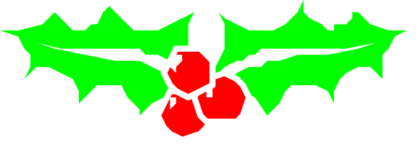 The image shows a pixelated representation of an outdoor scene with green grass on which there is red text that reads "Merry Christmas" in capital letters at one end and what appears to be three flowers near it, possibly indicating springtime despite being part of this holiday greeting.
