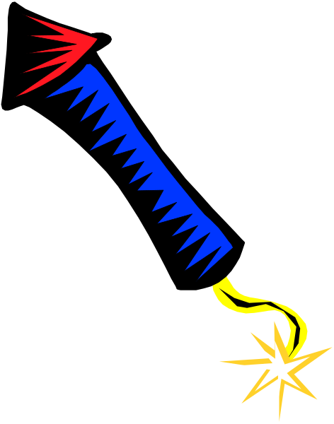 The image shows a black background with an arrow pointing upwards on its left side against white stars that resemble fireworks in motion at nighttime.