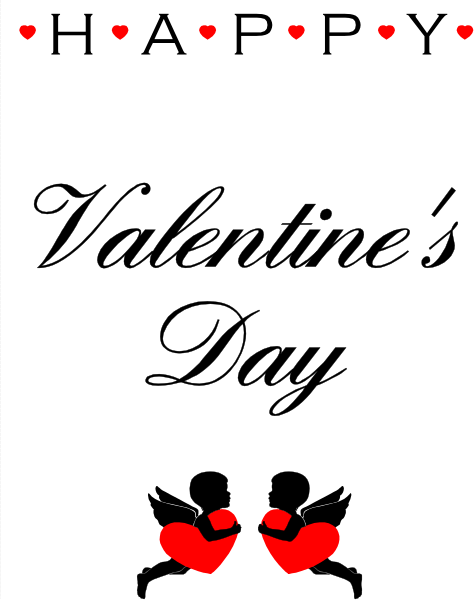 The image shows a black screen with two red hearts on it at different positions; there is no other content visible due to its small size.
