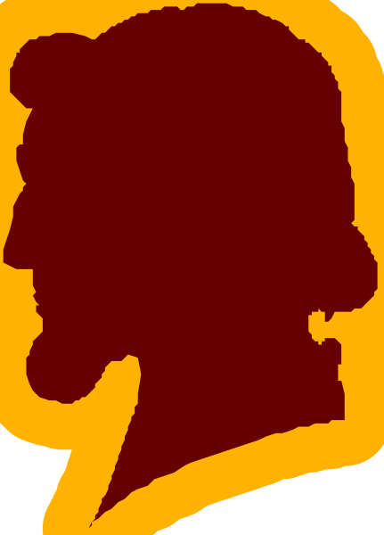 The logo of a sports team with an emblem resembling George Washington's profile on it is displayed prominently in red against white background.