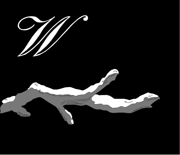 The image shows a black and white illustration of an astronaut floating through space with Earth visible behind them.
