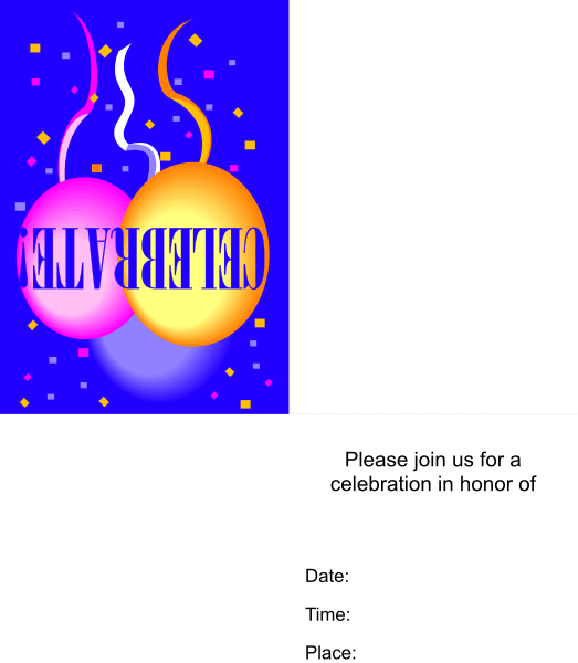 The image shows a graphic with two balloons floating above each other against a blue background; there is text that reads "Happy Birthday" in white letters atop one of them.
