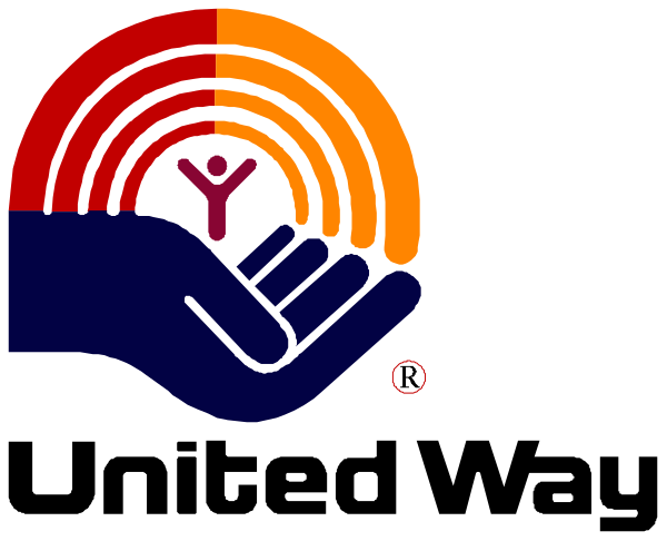 The image shows a stylized graphic with two hands holding an abstract heart shape that contains what appears to be human figures within it; one hand is on top of this symbol while another holds up a small figure resembling a person, possibly representing unity and support or love for humanity in general.